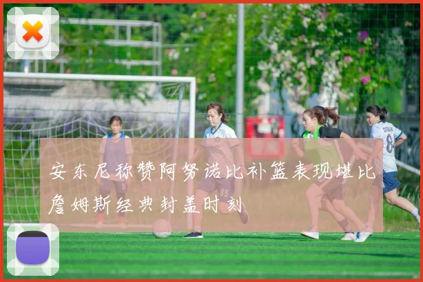安东尼称赞阿努诺比补篮表现堪比詹姆斯经典封盖时刻
