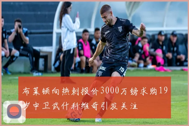 布莱顿向热刺报价3000万镑求购19岁中卫武什科维奇引发关注